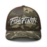 Fish Finity Camouflage Trucker Hat