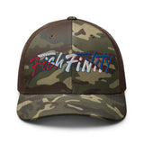 Fish Finity Patriot Trucker Hat