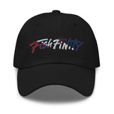 Fish Finity Patriot Dad Hat