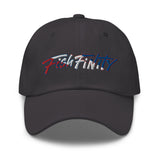 Fish Finity Patriot Dad Hat