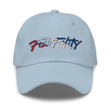 Fish Finity Patriot Dad Hat