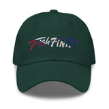 Fish Finity Patriot Dad Hat