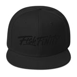Fish Finity Black Edition Snapback Hat