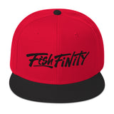 Fish Finity Black Edition Snapback Hat