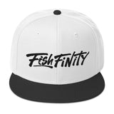 Fish Finity Black Edition Snapback Hat