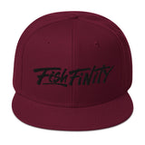 Fish Finity Black Edition Snapback Hat