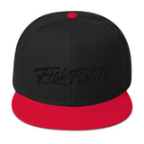 Fish Finity Black Edition Snapback Hat