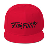 Fish Finity Black Edition Snapback Hat