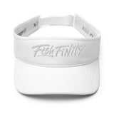 Fish Finity White Visor