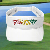 Fish Finity Island Edition White Visor