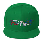 Fish Finity Patriot Edition Green Snapback Hat