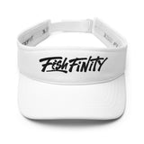 Fish Finity White Visor